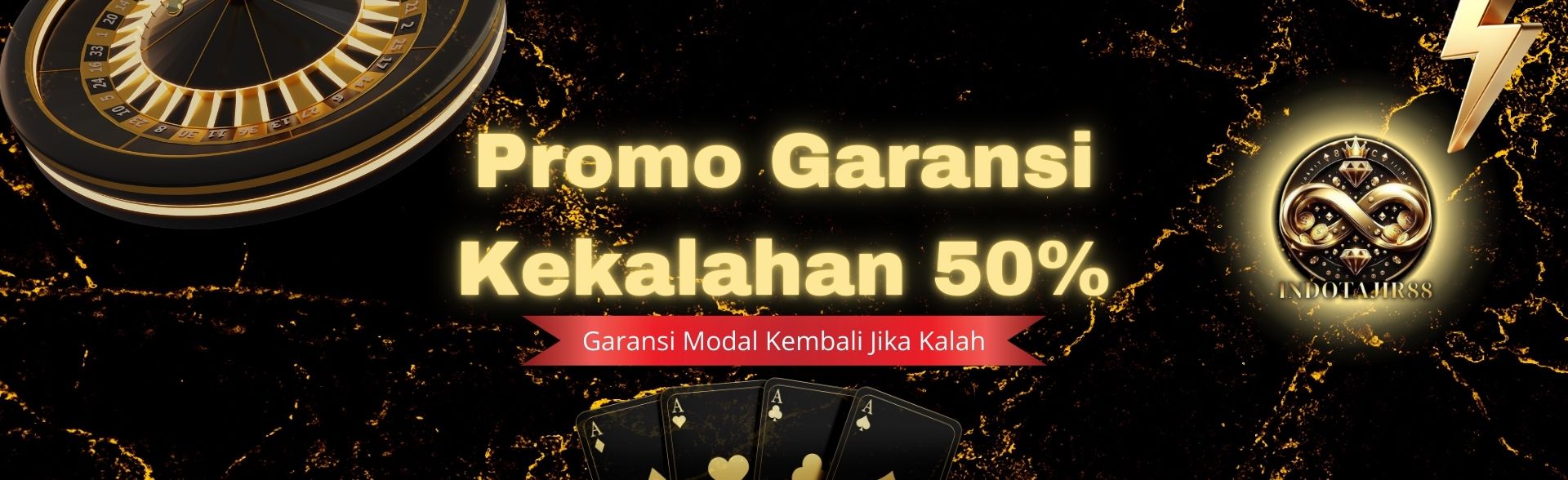 Bonus Garansi Kekalahan 50%